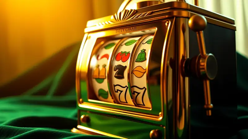 Machine à sous à trois rouleaux : cerises, cloches et 7 — le RTP se lit dans la fiche du jeu